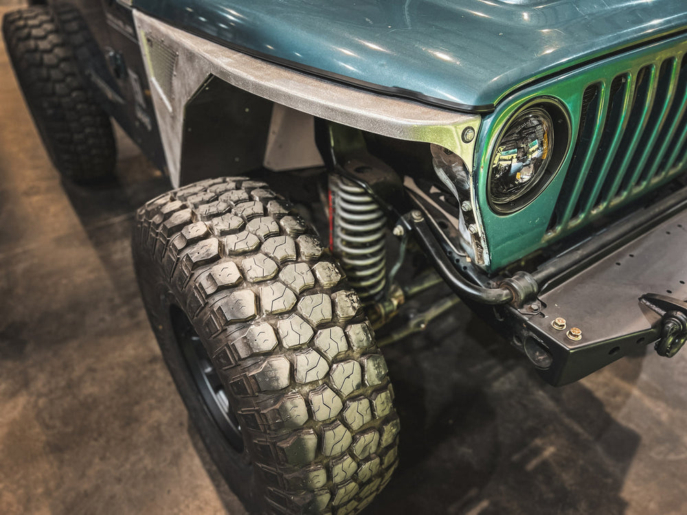 Motobilt Aluminum Highline Front Fenders 0" Flare for Jeep TJ/LJ MB1083-0-A | image 2