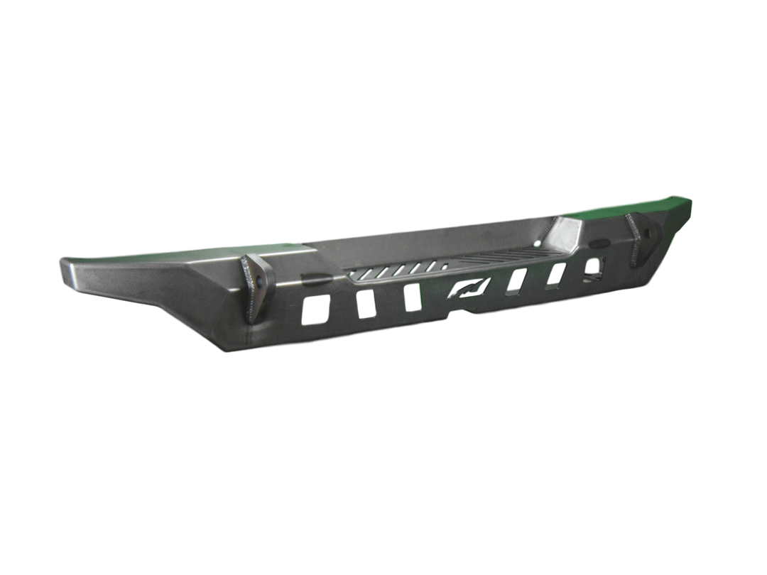 Motobilt Crusher Rear Bumper with Light Mounts with Spare Tire Cut Out for 2018+ Jeep JL MB1092 | image 3