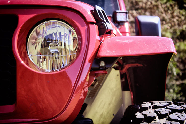 Motobilt Fender Chop Brackets with 1 Pair Side Marker Lights for Jeep JL/JT Non-Rubicon MB1135-NR-MB6500-1PR | image 5