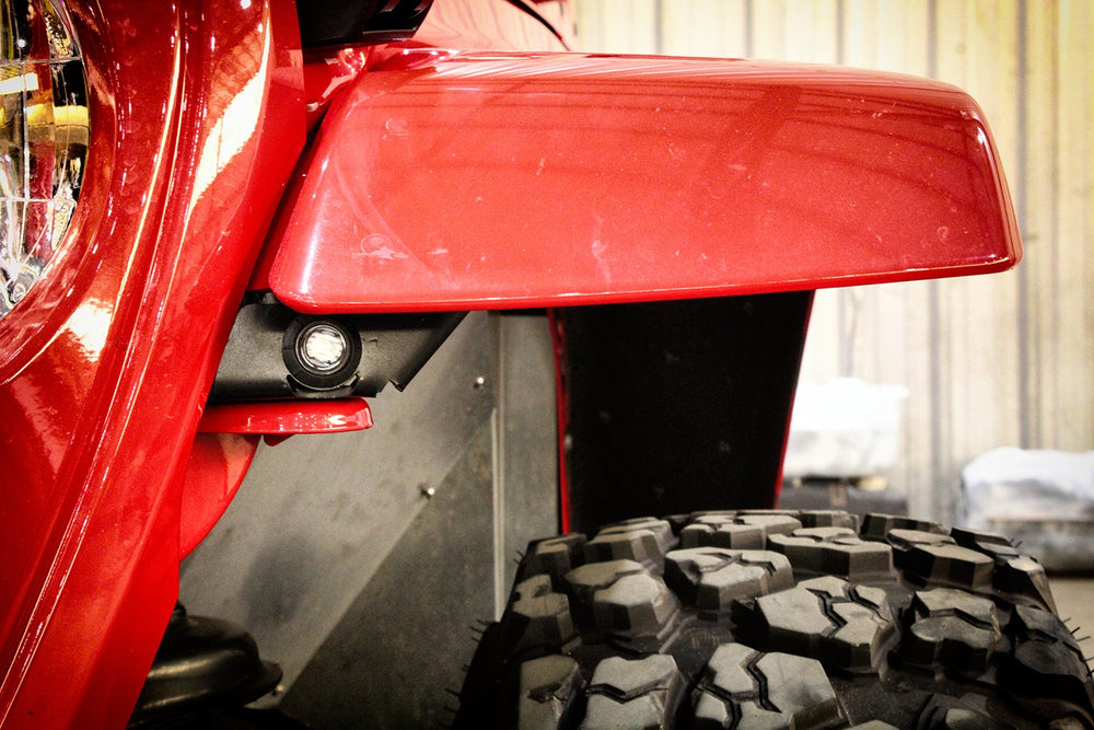 Motobilt Fender Chop Brackets with 2 Pair Side Marker Lights for Jeep JL/JT Non-Rubicon MB1135-NR-MB6500-2PR | image 2