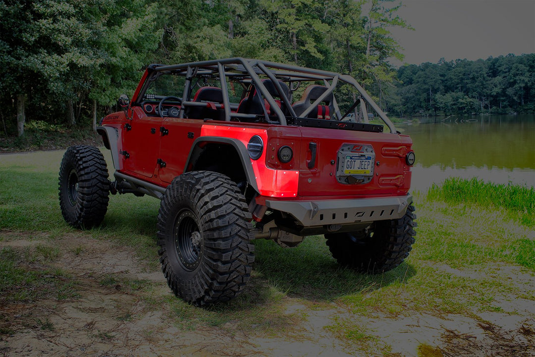 Motobilt Rear Corner Armor for 2018+ Jeep JLU 4 Door MB1152 | image 5