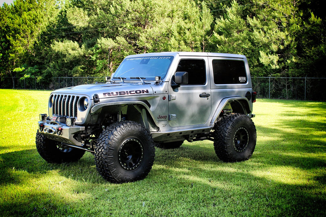 Motobilt Rocker Guards with Step for 2018+ Jeep JL 2 Door MB1155 | image 2