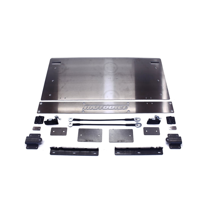 Motobilt Fold Down Aluminum Tailgate for Jeep CJ, YJ, TJ and LJ MB1168