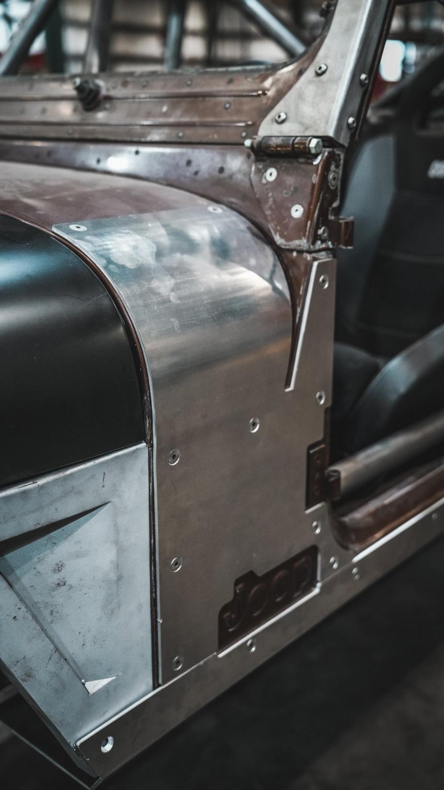 Motobilt Aluminum Cowl Armor for Jeep YJ/CJ MB1169-A | image 2