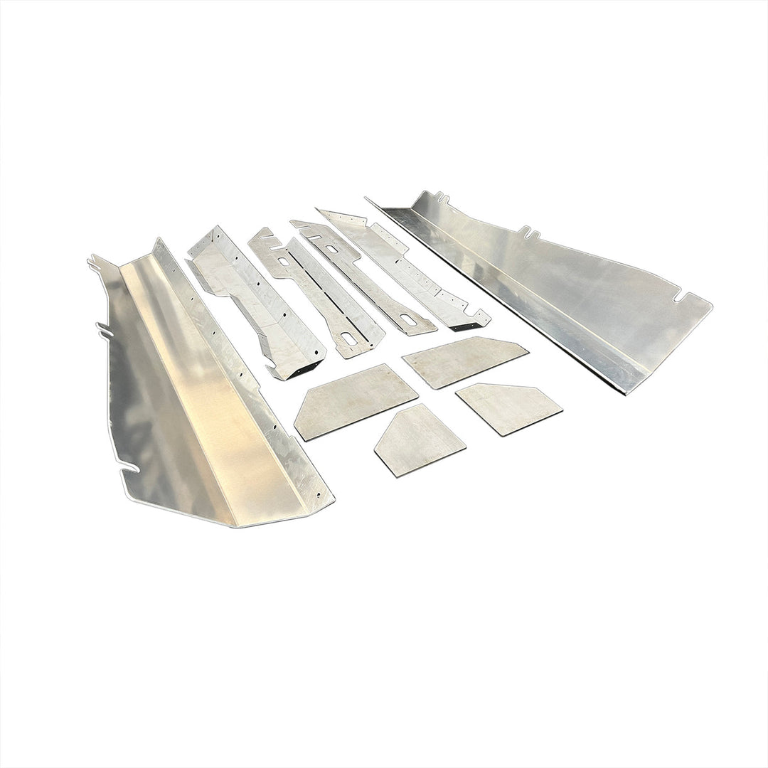 Motobilt Aluminum Boat Side Rocker Guards for Jeep YJ MB1173-A
