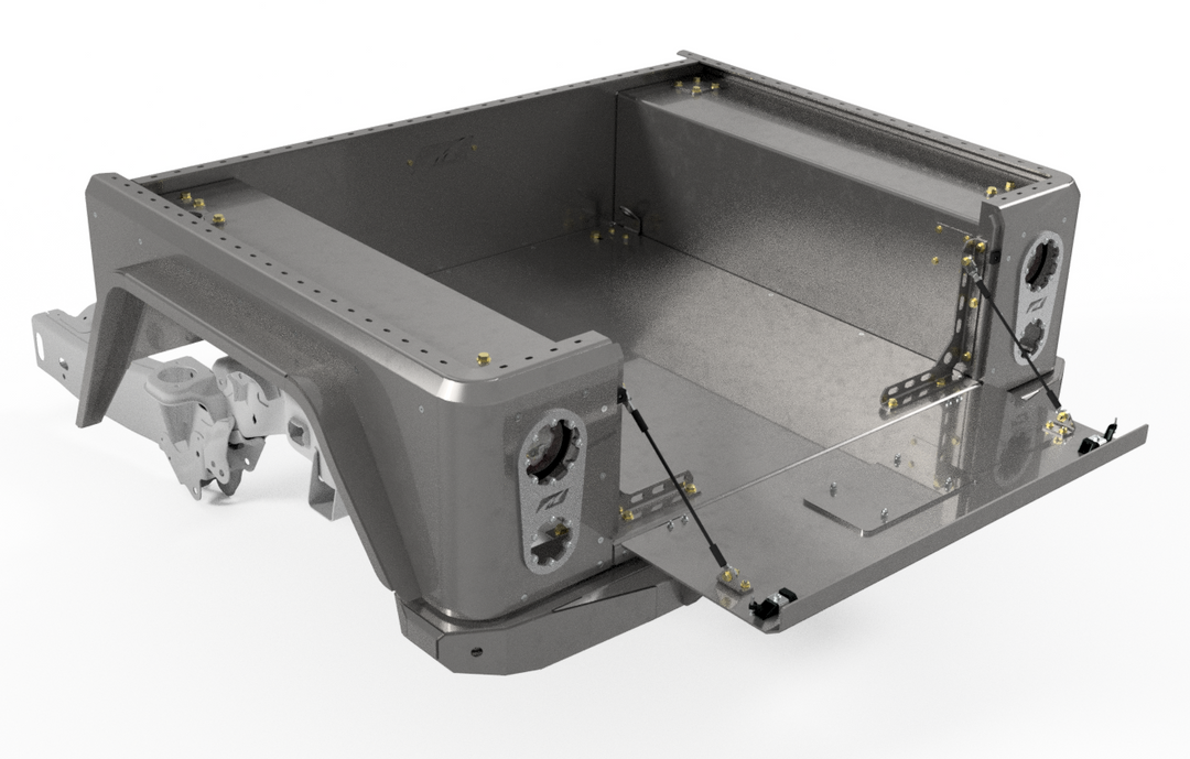 Motobilt Bobbed Replacement Bed for Jeep Gladiator MB1178 | image 3