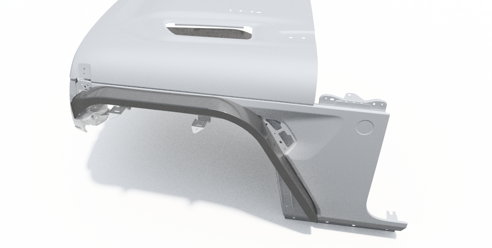 Motobilt Front Highline Fenders for 2018+ Jeep JL/JLU/JT MB1196 | image 2