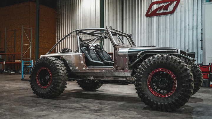 Motobilt Cut-in Fender Flares for 1986-1995 Jeep Wrangler YJ MB1224