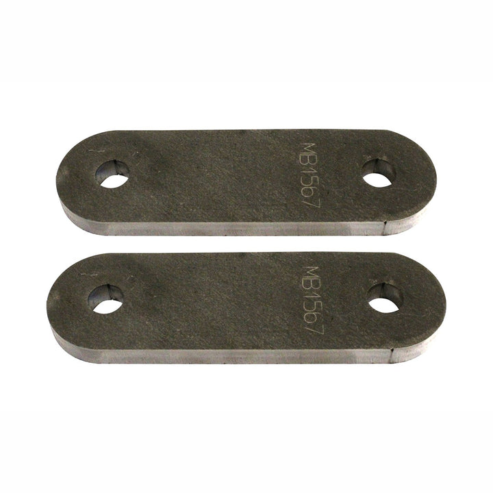 Motobilt Universal 4" Straight Leaf Spring Shackles with 2 Holes MB1567 | image 2