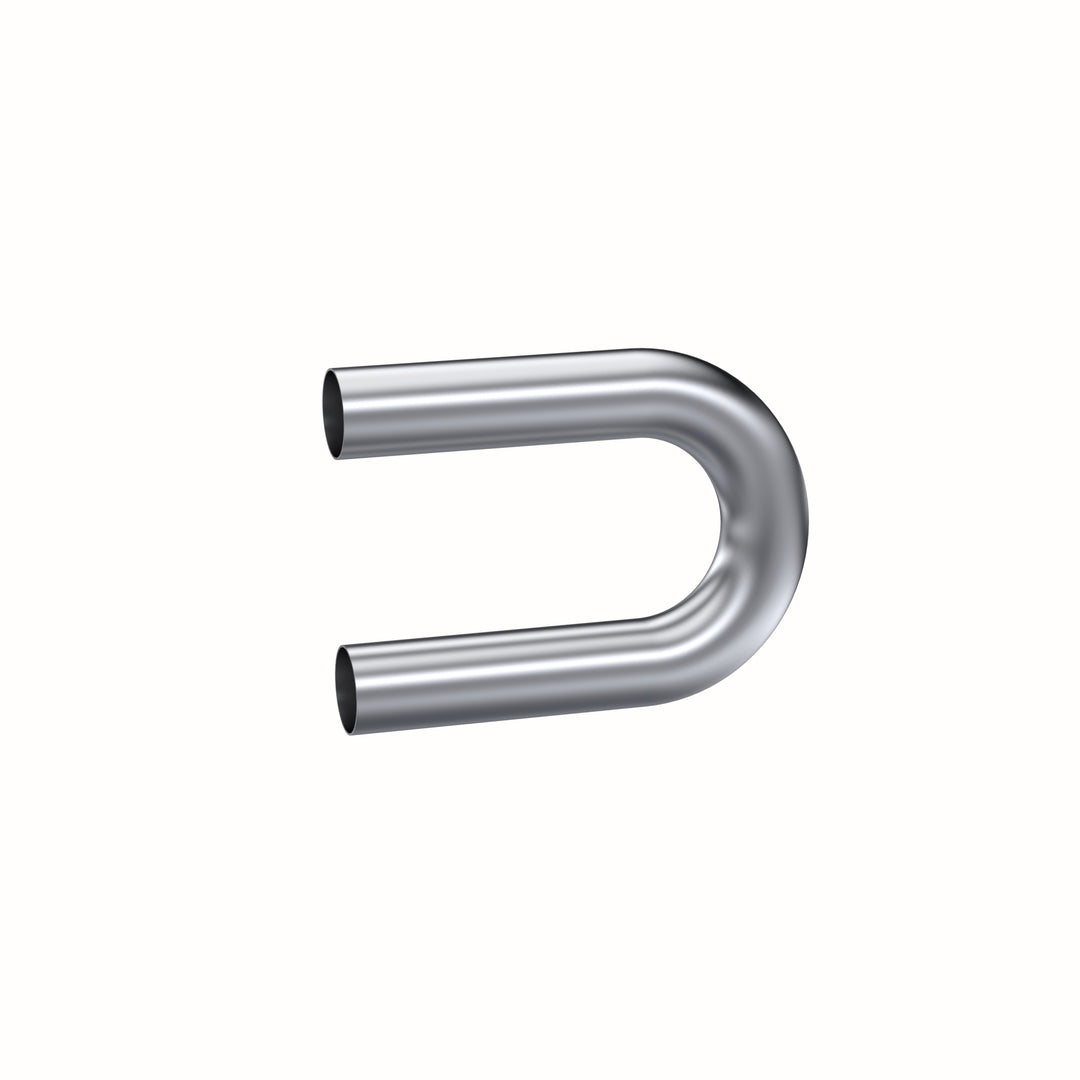 MBRP Exhaust Pipe 2.5" 180 Degree Bend 9" Legs Aluminized Steel MB2008