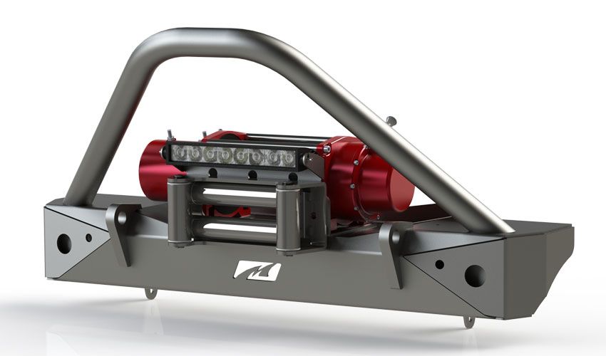 Motobilt LED Fairlead Mount 10" Single Row MB2031 | image 3