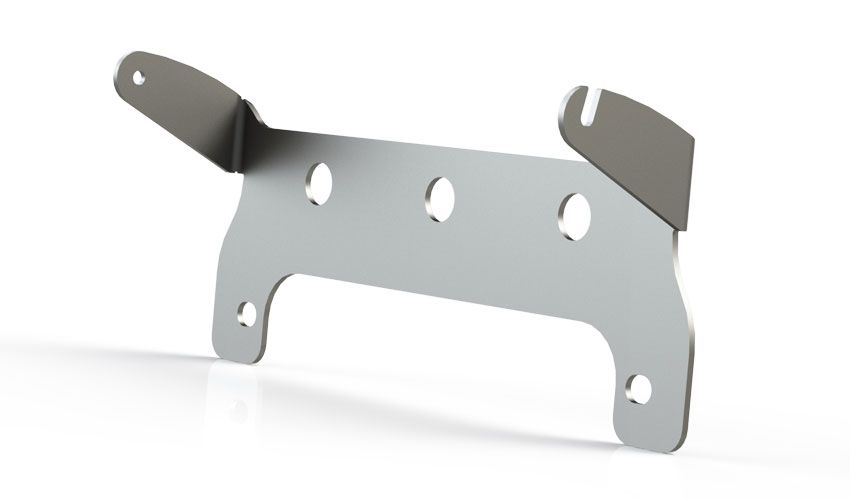 Motobilt LED Fairlead Mount 10" Single Row MB2031 | image 4
