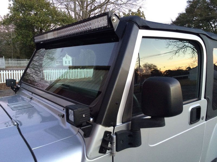 Motobilt A-Pillar Light Mounts for 1997-2006 Jeep TJ/LJ MB2033 | image 6