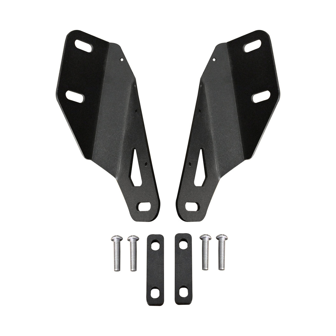 Motobilt 30" LED Light Bar Hood Mount Kit for Jeep JK Powdercoat MB2042-Powder
