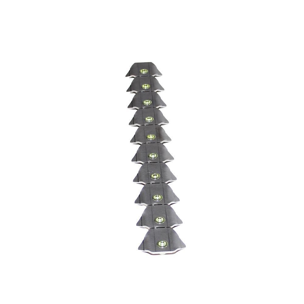 Motobilt Trick Tab with 1/4" 20 Rivnuts 10 Pack MB2123-002R