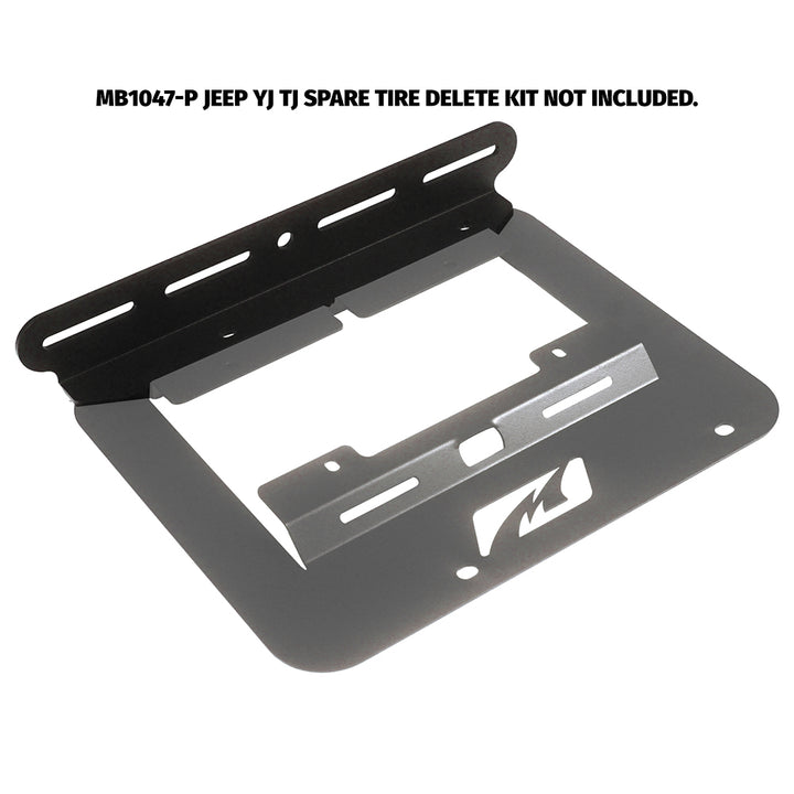 Motobilt Light Mount for YJ-TJ Tag Mount MB1047 MB2131