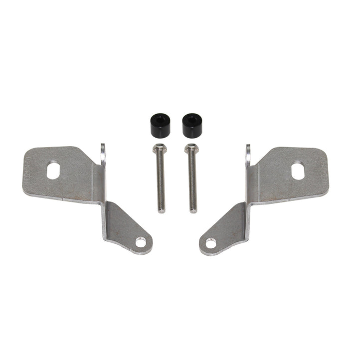 Motobilt A-Pillar Cube Mount for 2018+ Jeep JL and 2020+ Gladiator Raw Steel MB2134