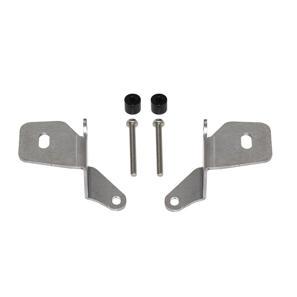 Motobilt A-Pillar Light Mount Kit for Jeep JL/JT - Stainless MB2134-SS