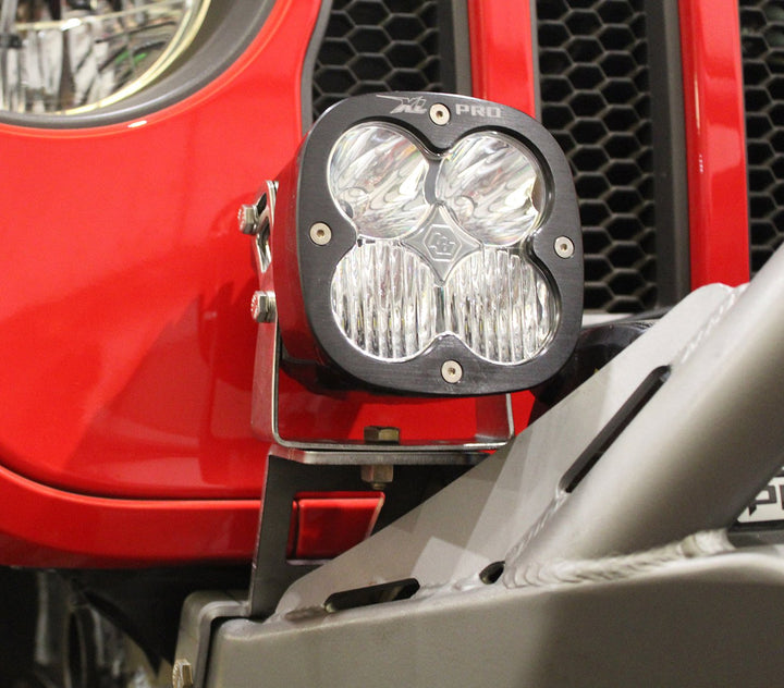 Motobilt Light Bracket Mounts for Tomahawk Front Bumper on Jeep JL/JT/JK MB2157 | image 3