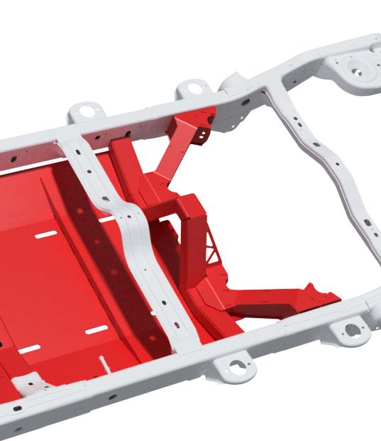 Motobilt Rear Lower Link Crossmember for Jeep JKU MB3028 | image 2
