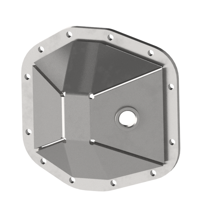 Motobilt DIY Front Diff Cover Sport M186 for Jeep JL and JT MB4077-DIY