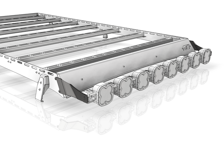 Motobilt Linkable Light Bar Roof Rack Bracket for Baja Designs MB5067