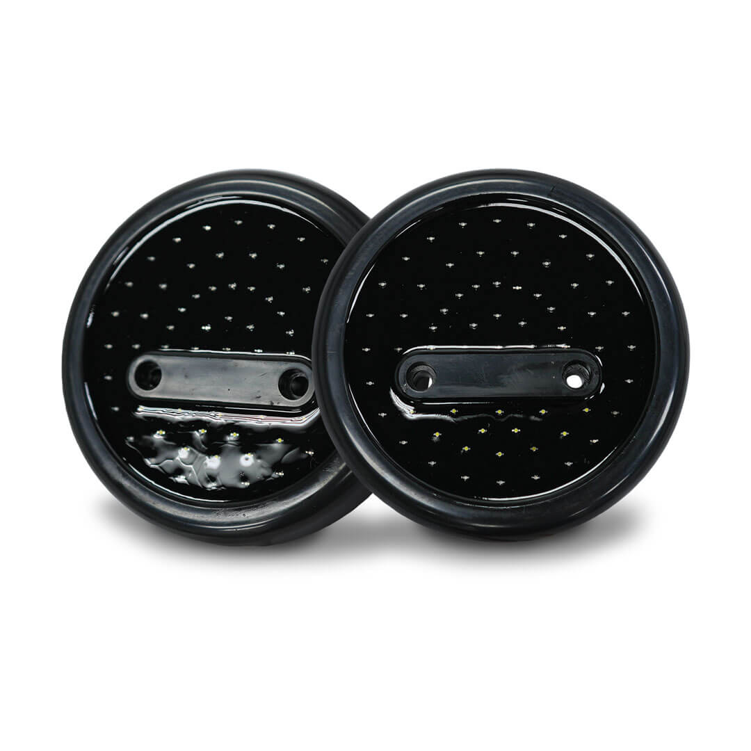 Motobilt LED Round Tail Light, 5" Round Surface Mount MB6504