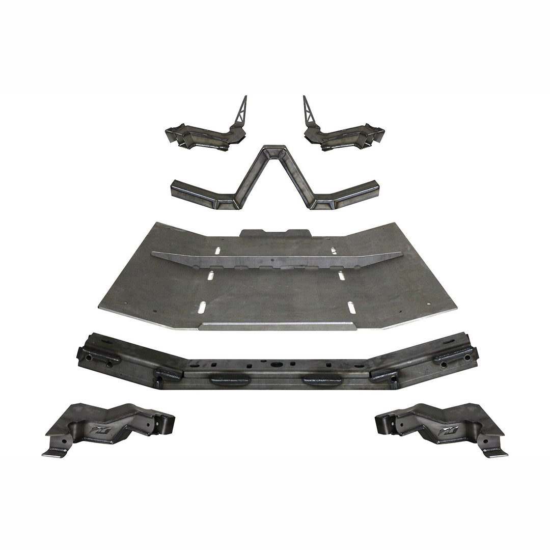 Motobilt 4 Link Suspension Bracket Kit with Skid Plate for 2007-2011 Jeep JKU MB7000