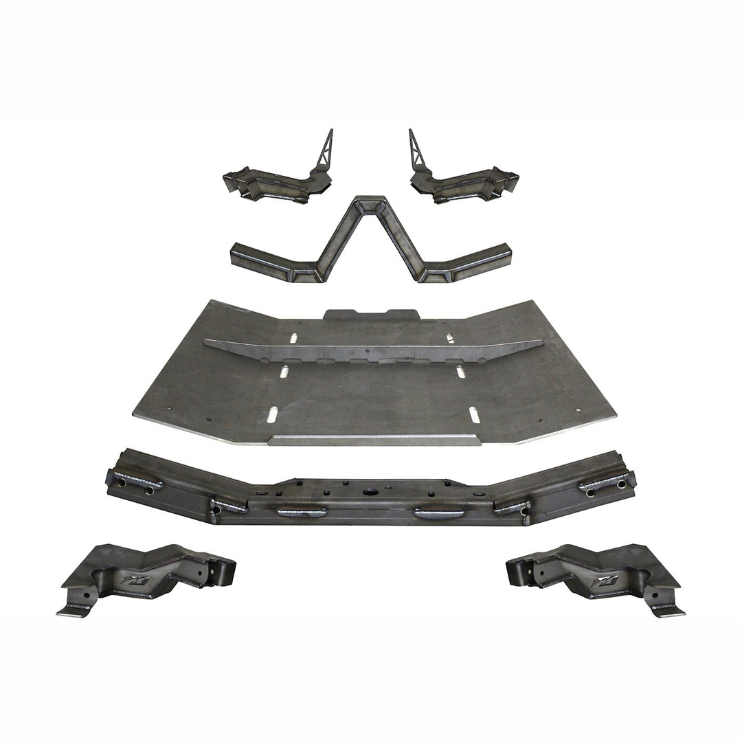 Motobilt 4 Link Suspension Bracket Kit with Skid Plate for 2012-2018 Jeep JKU MB7001