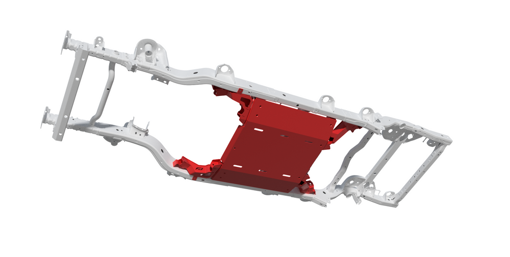 Motobilt 4 Link Suspension Bracket Kit with Skid Plate for 2012-2018 Jeep JKU MB7001 | image 2