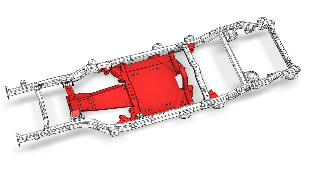 Motobilt 4 Link Suspension Bracket and Skid Kit for 2018+ Jeep JLU MB7006 | image 3