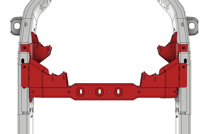 Motobilt Front 3 or 4 Link Suspension Bracket Kit for 2018+ Jeep JLU MB7007