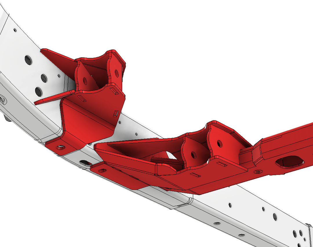 Motobilt Front 3 or 4 Link Suspension Bracket Kit for 2018+ Jeep JLU MB7007 | image 2