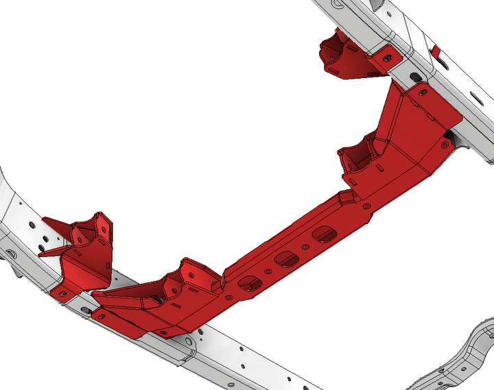 Motobilt Front 3 or 4 Link Suspension Bracket Kit for 2018+ Jeep JLU MB7007 | image 5