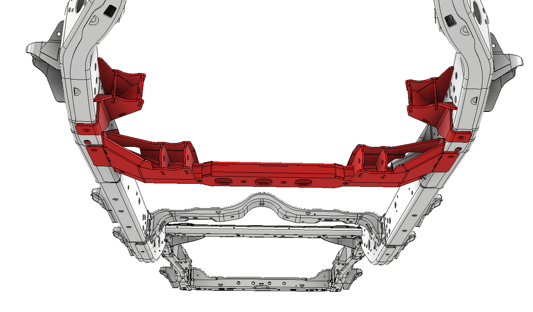 Motobilt Front 3 or 4 Link Suspension Bracket Kit for 2018+ Jeep JLU MB7007 | image 6