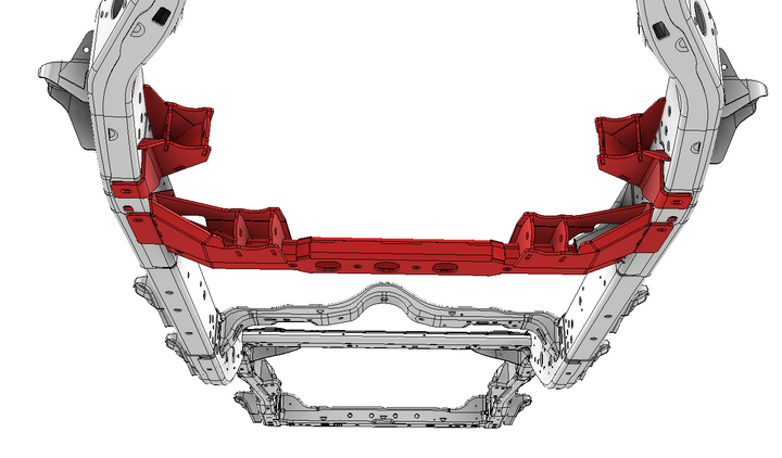 Motobilt Front 3 or 4 Link Suspension Bracket Kit for 2018+ Jeep JLU MB7007 | image 6