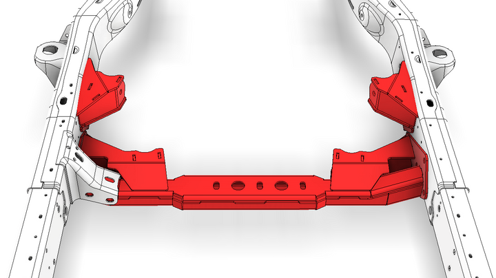Motobilt Front 3 or 4 Link Suspension Bracket Kit for 2018+ Jeep JLU MB7007 | image 7