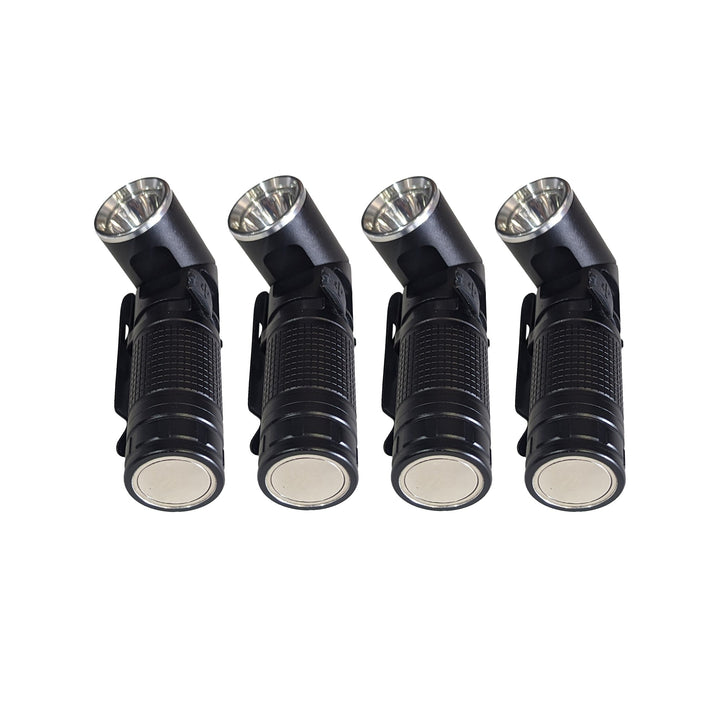 Power Light - Rechargeable Flashlight with Swivel Head, Magnet, Clip, Two Brightness Levels - BUY MORE SAVE MORE WITH A MULTI-PACK!