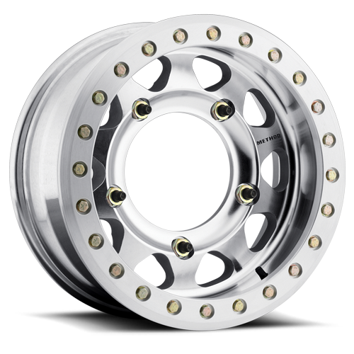 Method Race Wheels Buggy Beadlock MR101 | 17x8 | 5 On 205 | Offset -51 | Raw Machined | Lip 5.16"