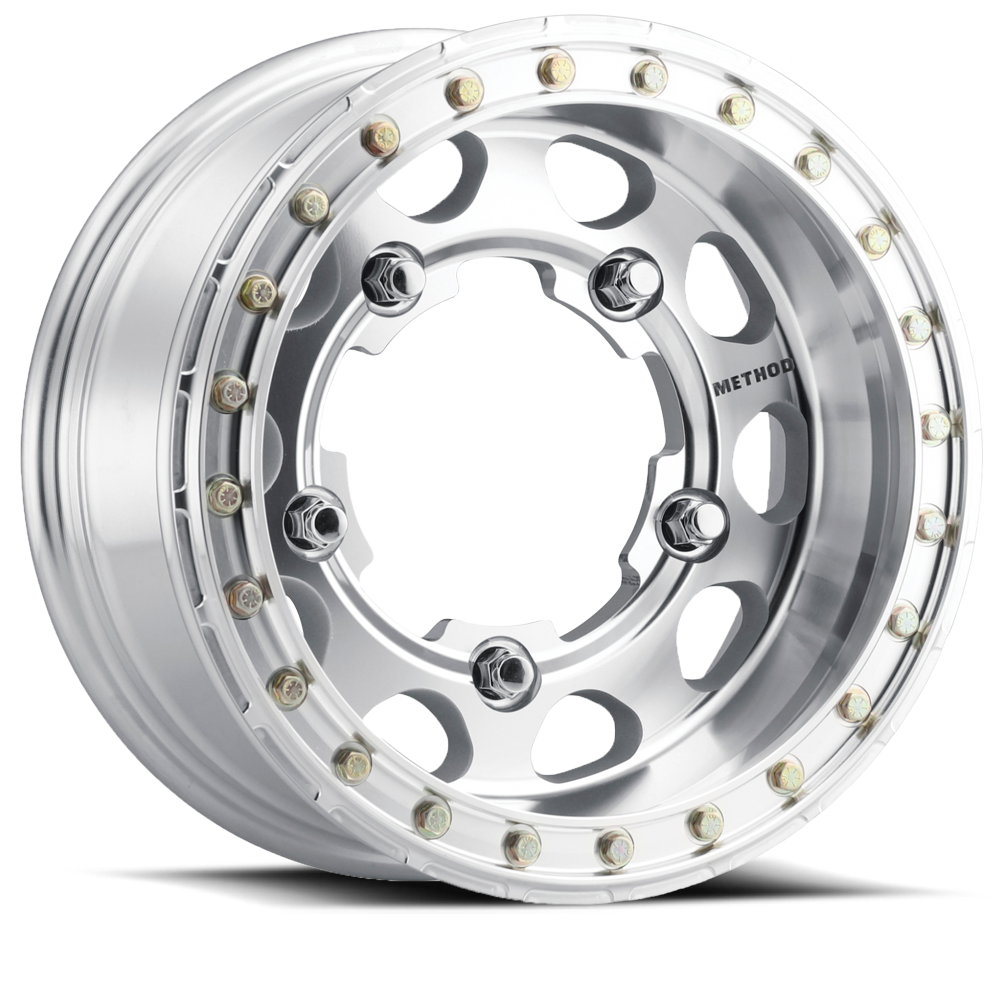 Method Race Wheels Buggy Beadlock MR103 | 17x8 | 5 On 205 | Offset 0 | Raw Machined | Lip 2.76"