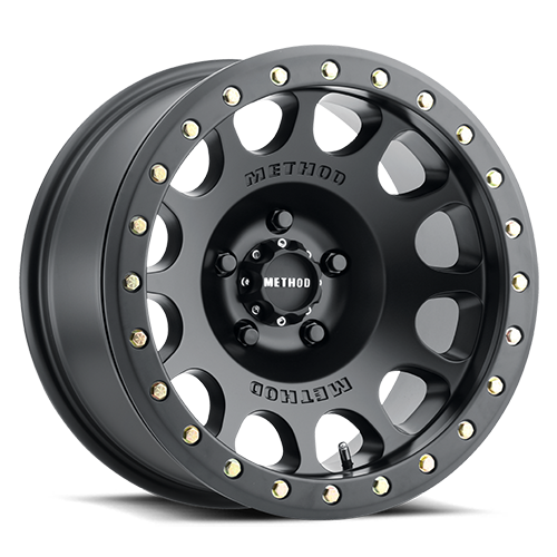 Method Race Wheels Beadlock MR105 | 17x8.5 | 5 On 139.7 | Offset 0 | Matte Black | Lip 1.46"