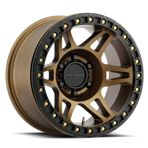 Method Race Wheels Beadlock MR106 | 17x9 | 8 On 165.1 | Offset -44 | Method Bronze | Lip 0"