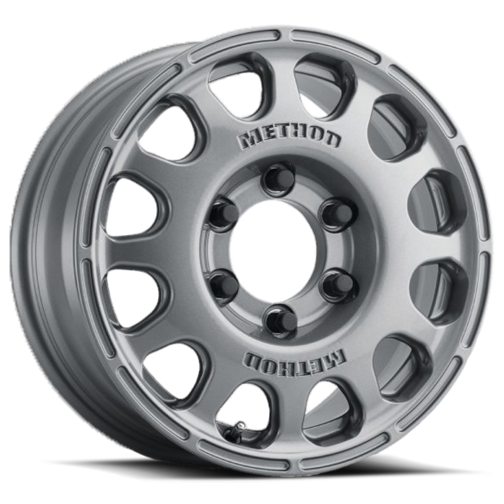 Method Race Wheels MR107 | 16x7 | 5 On 120 | Offset 45 | Gloss Titanium | Lip 0"