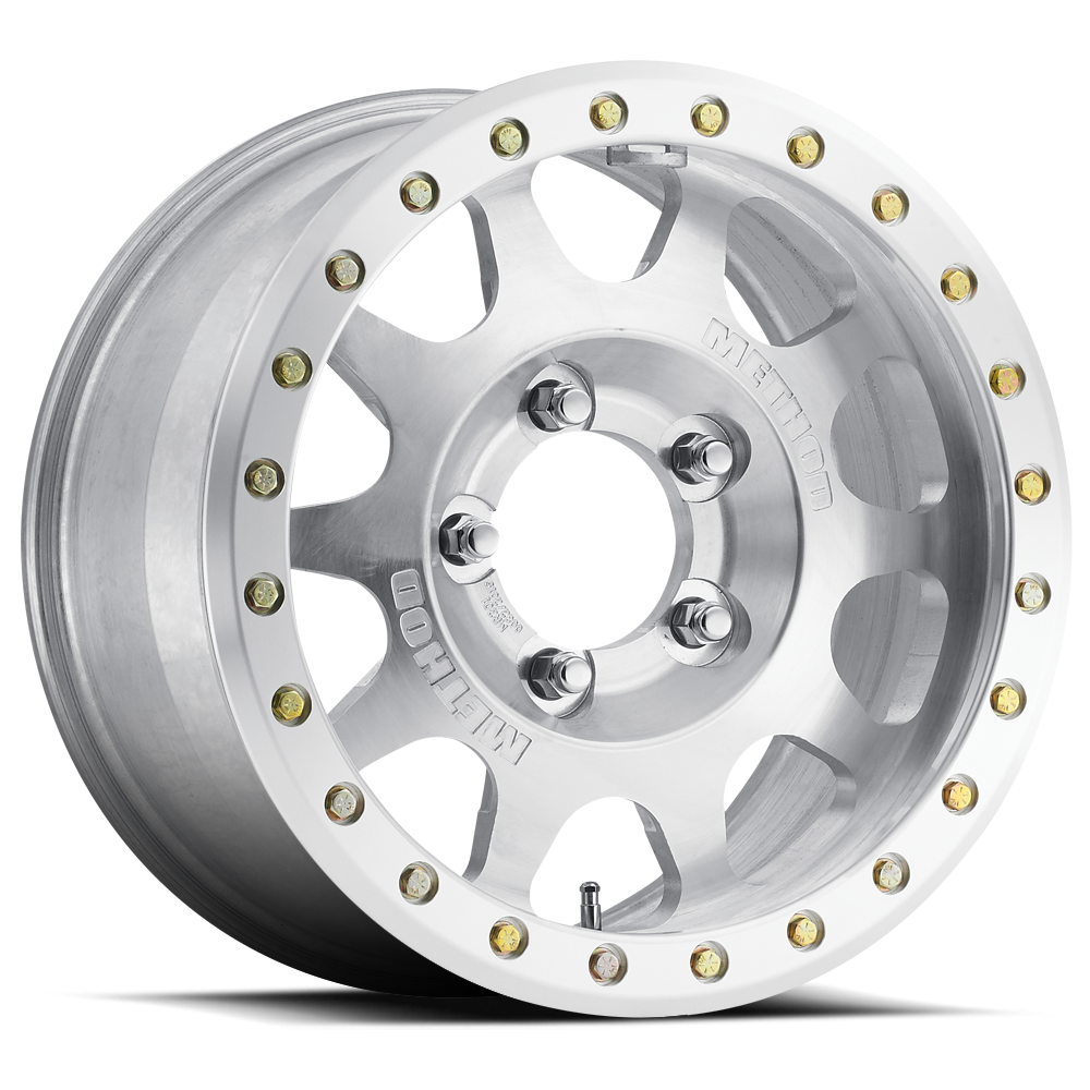 Method Race Wheels Forged MR201 | 17x9 | 5 On 139.7 | Offset 25 | Raw Machined | Lip 2.56"