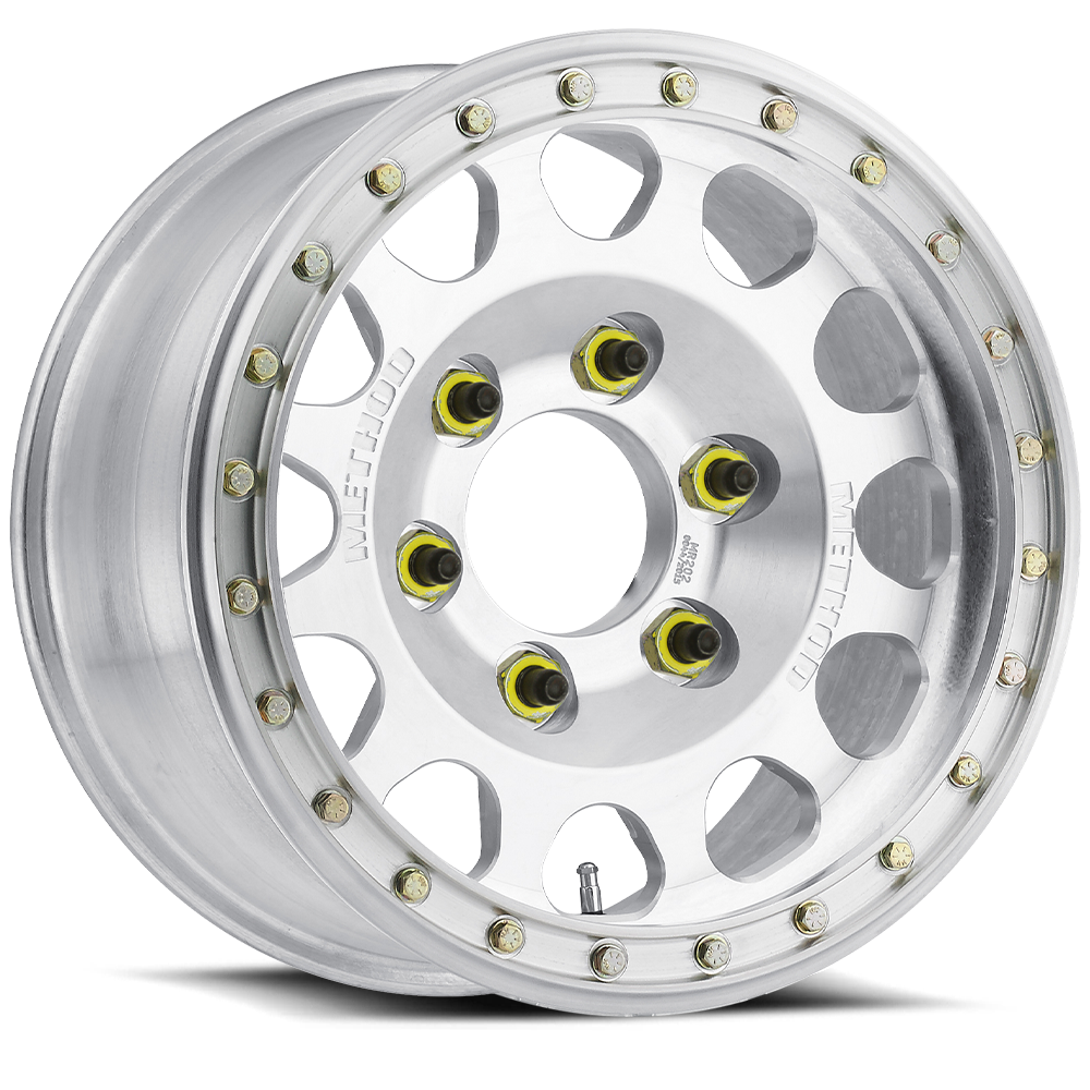 Method Race Wheels Forged MR202 | 17x9 | 6 On 165.1 | Offset -12 | Raw Machined | Lip 2.56"