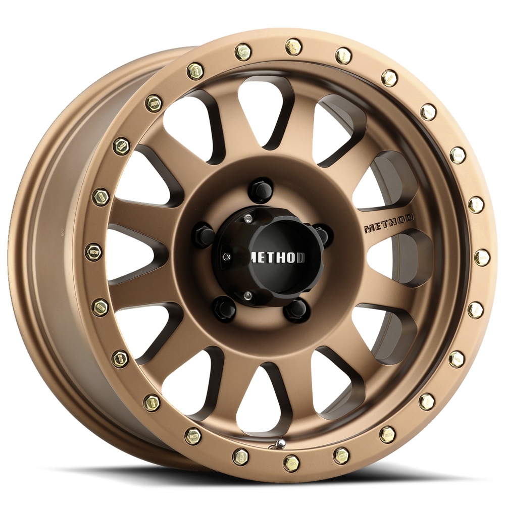 Method Race Wheels Double Standard MR304 | 17x8.5 | 5 On 127 | Offset 0 | Method Bronze | Lip 3.07"