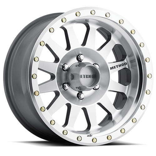 Method Race Wheels Double Standard MR304 | 17x8.5 | 6 On 139.7 | Offset 0 | Machined | Lip 2.6"