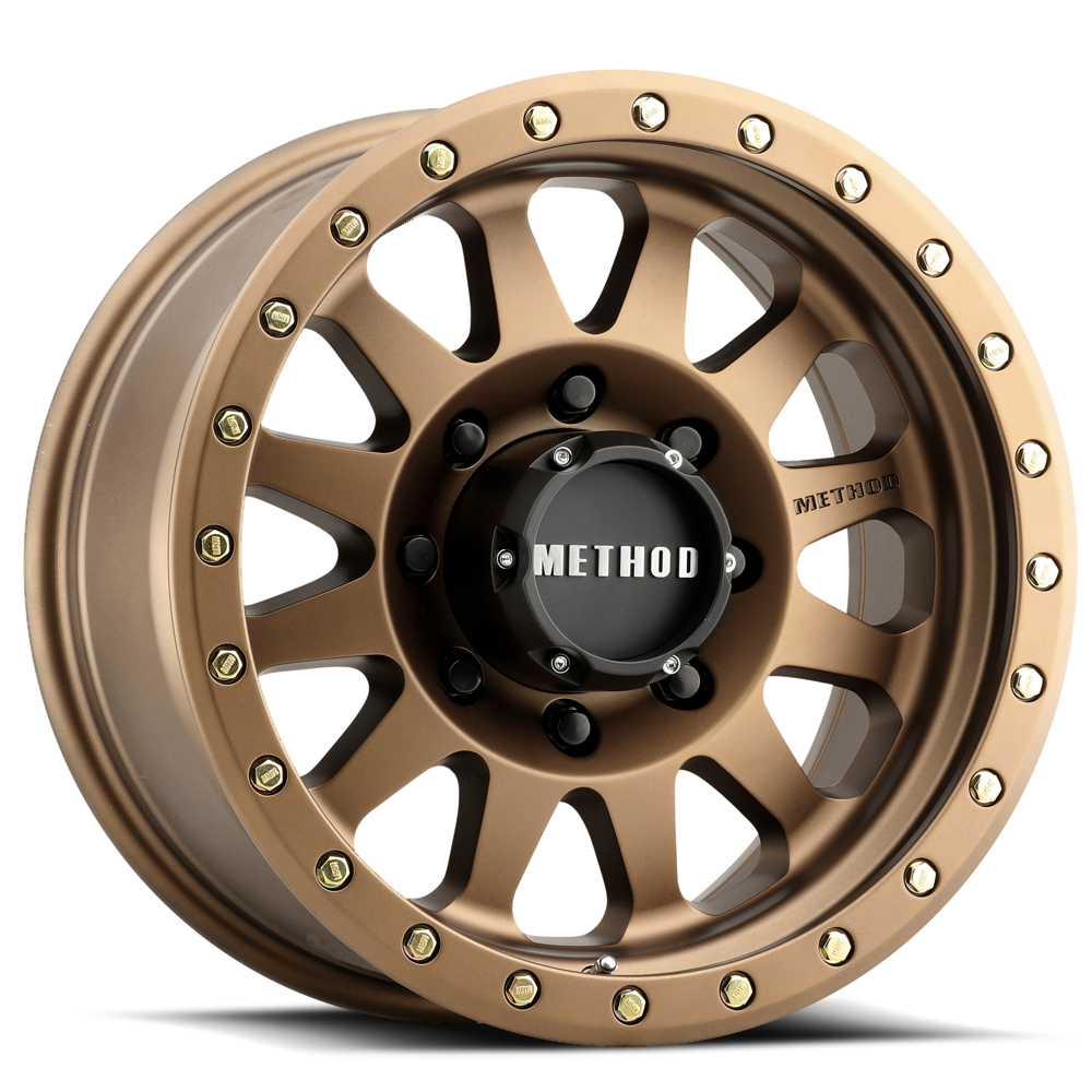 Method Race Wheels Double Standard MR304 | 17x8.5 | 8 On 165.1 | Offset 0 | Method Bronze | Lip 2.6"