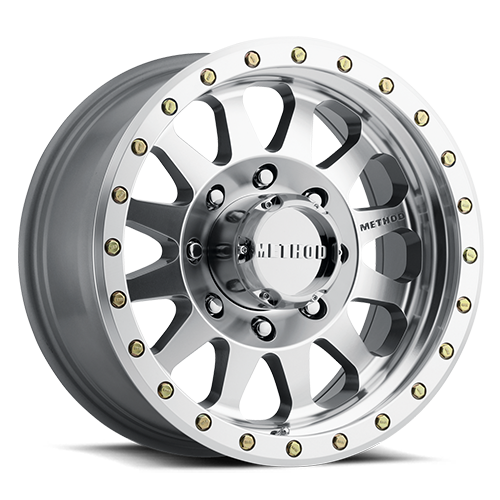 Method Race Wheels Double Standard MR304 | 17x8.5 | 8 On 170 | Offset 0 | Machined | Lip 2.6"