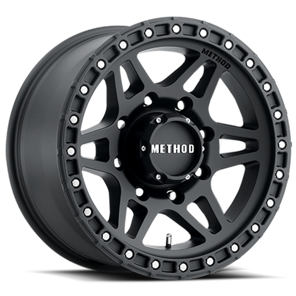 Method Race Wheels MR312 | 18x9 | 8 On 180 | Offset 18 | Matte Black | Lip 0.91"